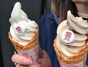 大吟醸酒ソフトクリーム