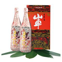 慶祝めでた酒セット（祝花1800ml×2）【原田酒造場】